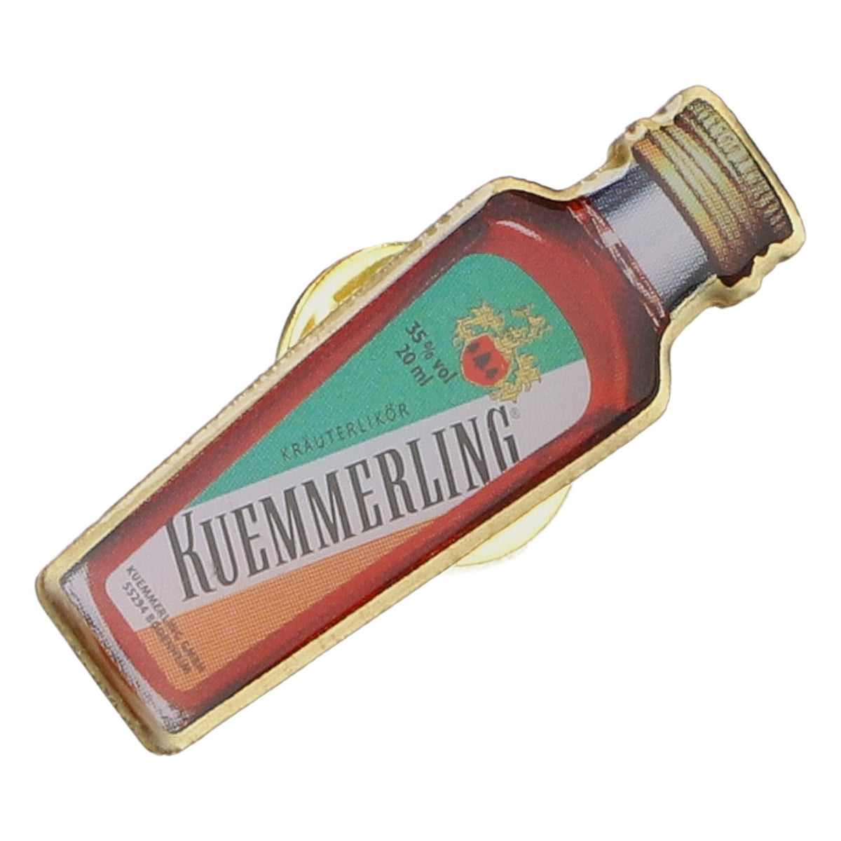 Kümmerling Anstecker Flasche Pin Likör Metall Neu Fanartikel Geschenkidee – Ansicht 2