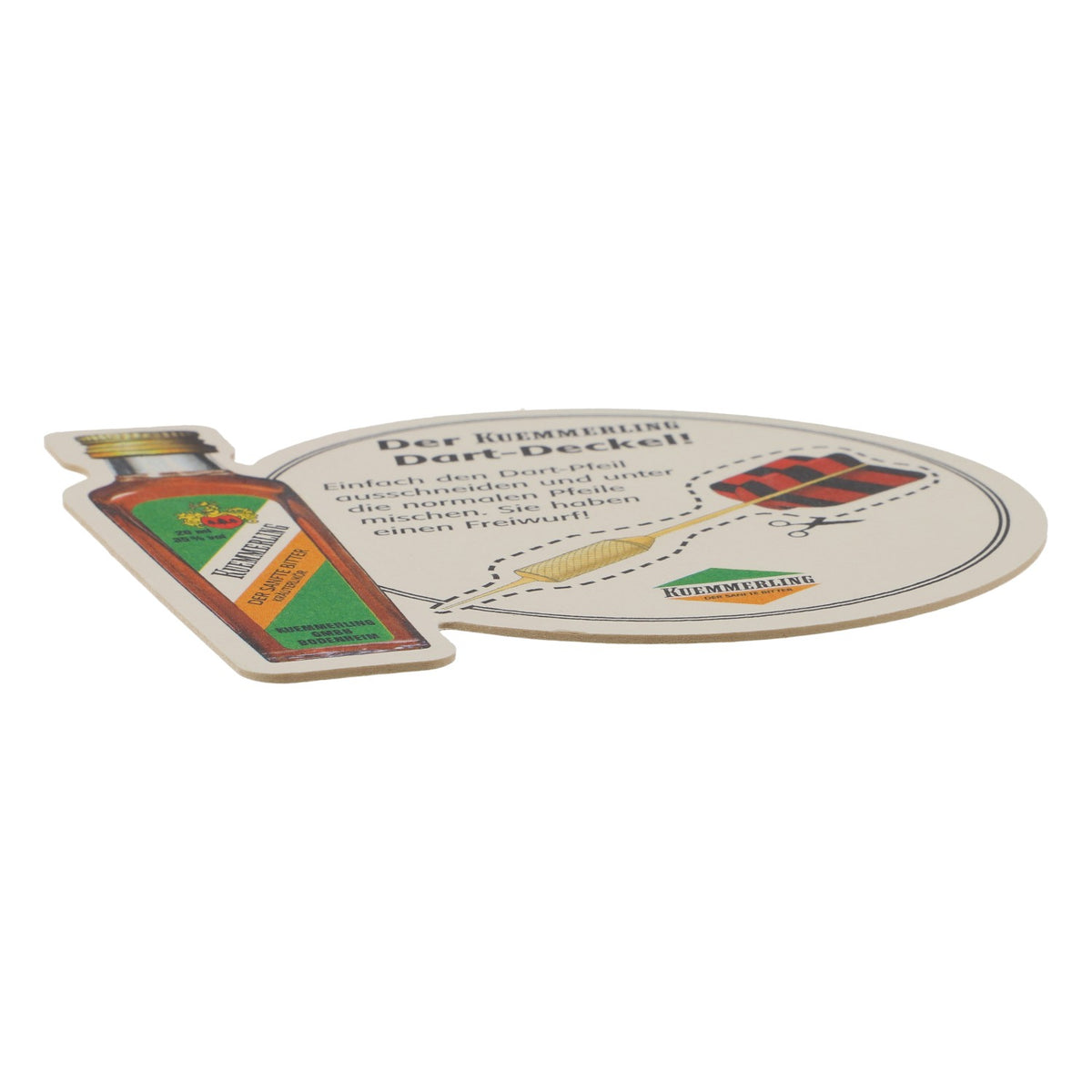 Kümmerling Likör Bierdeckel Untersetzer Dart-Deckel – Ansicht 3