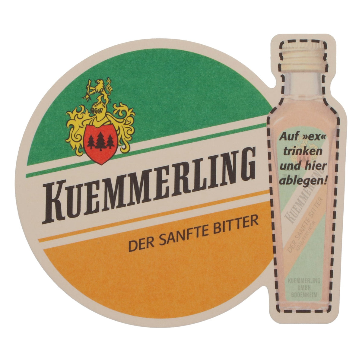 Kümmerling Likör Bierdeckel Untersetzer Telefon-Deckel – Ansicht 2