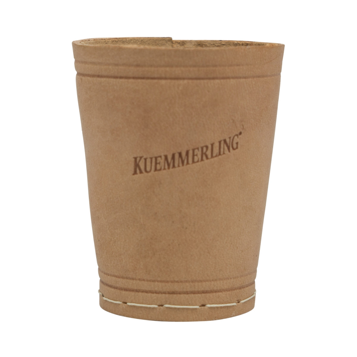 Kümmerling Likör Knobel Becher 3 Würfel Lederimitat braun Spiele Trinken Bar – Ansicht 3