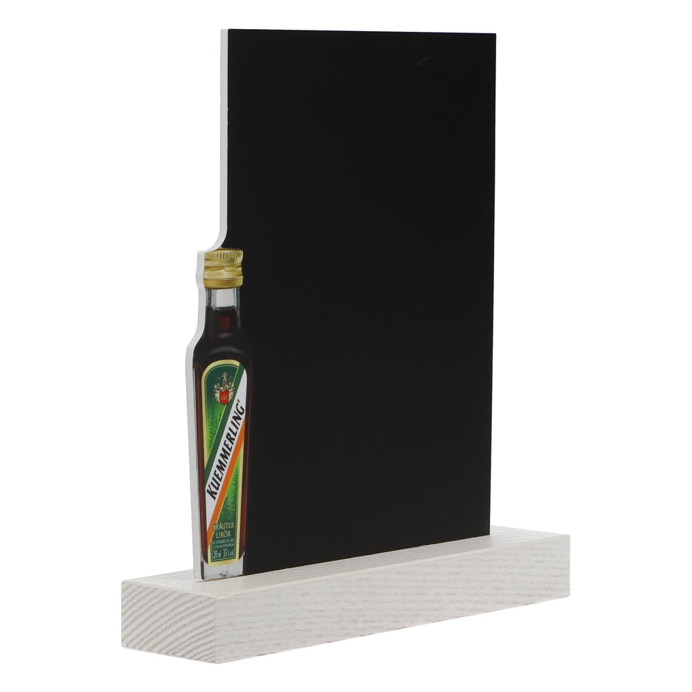 Kümmerling Likör Kreidetafel Mini Kreidetafel, Tischaufsteller neu Holz schwarz