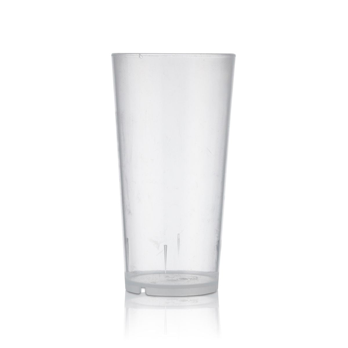 6x Kunststoffbecher Acryl Mehrwegbecher Plastikbecher Glas 0,2l Universal Becher Gläser – Ansicht 2