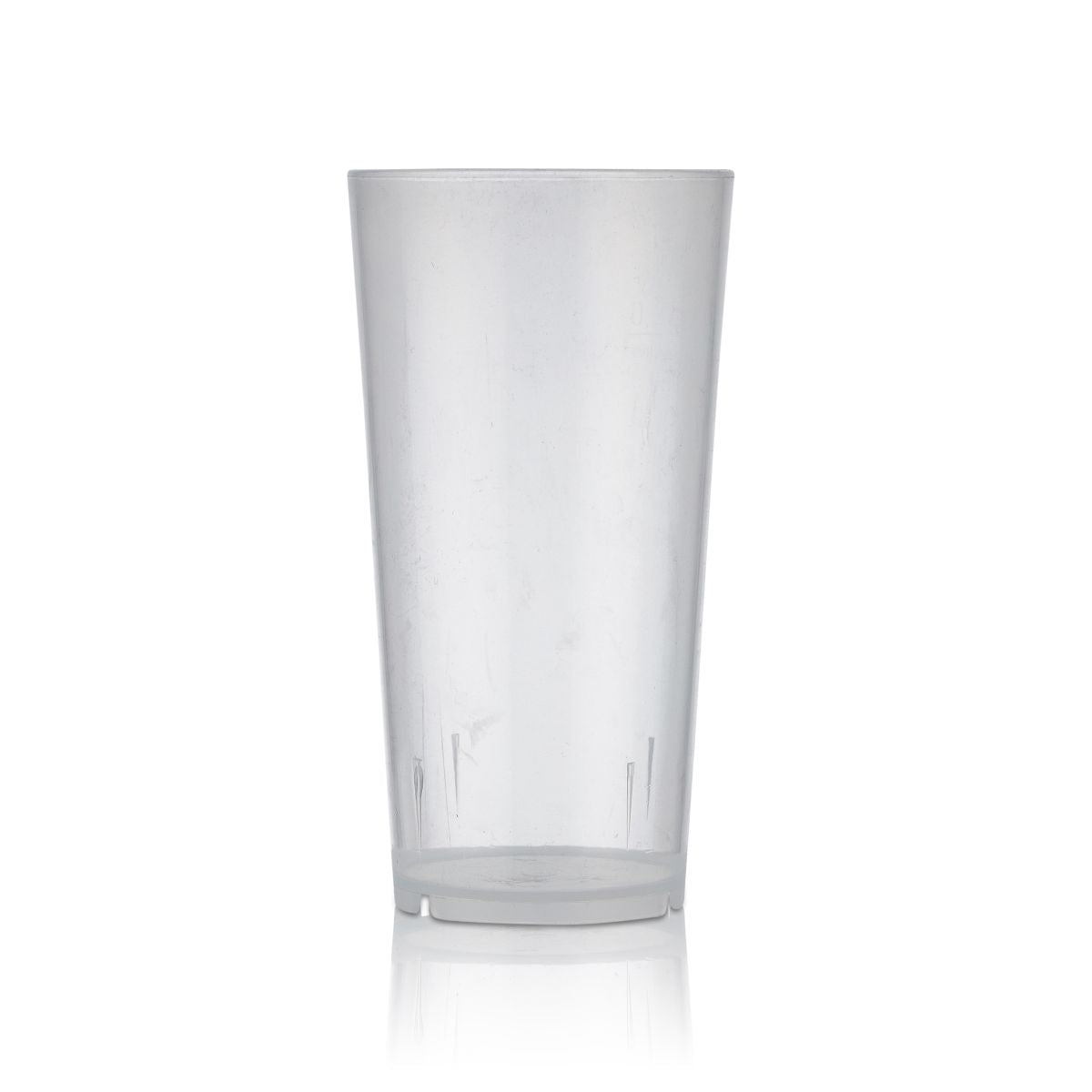 6x Kunststoffbecher Acryl Mehrwegbecher Plastikbecher Glas 0,2l Universal Becher Gläser – Ansicht 3