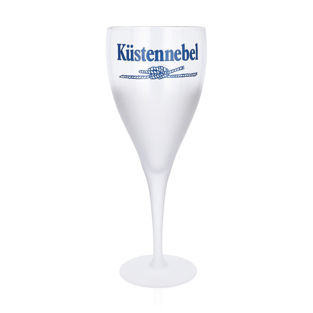 Küstennebel Likör Glas Showglas Pokal Satiniert XXL Mundgeblasen