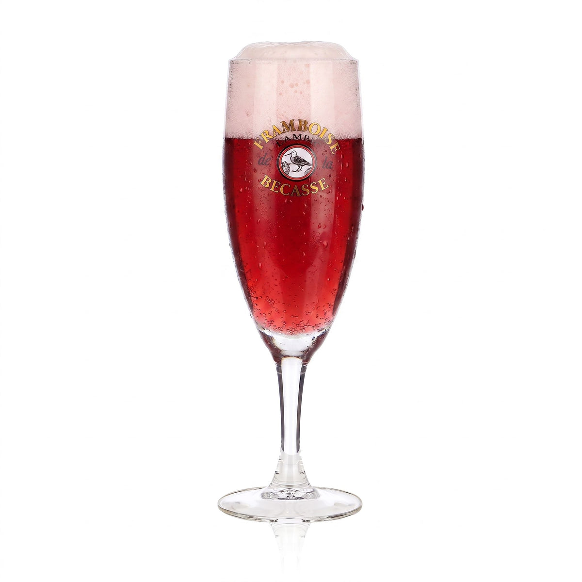 La Becasse Bier Glas 0,17l Pokal Framboise Lambic