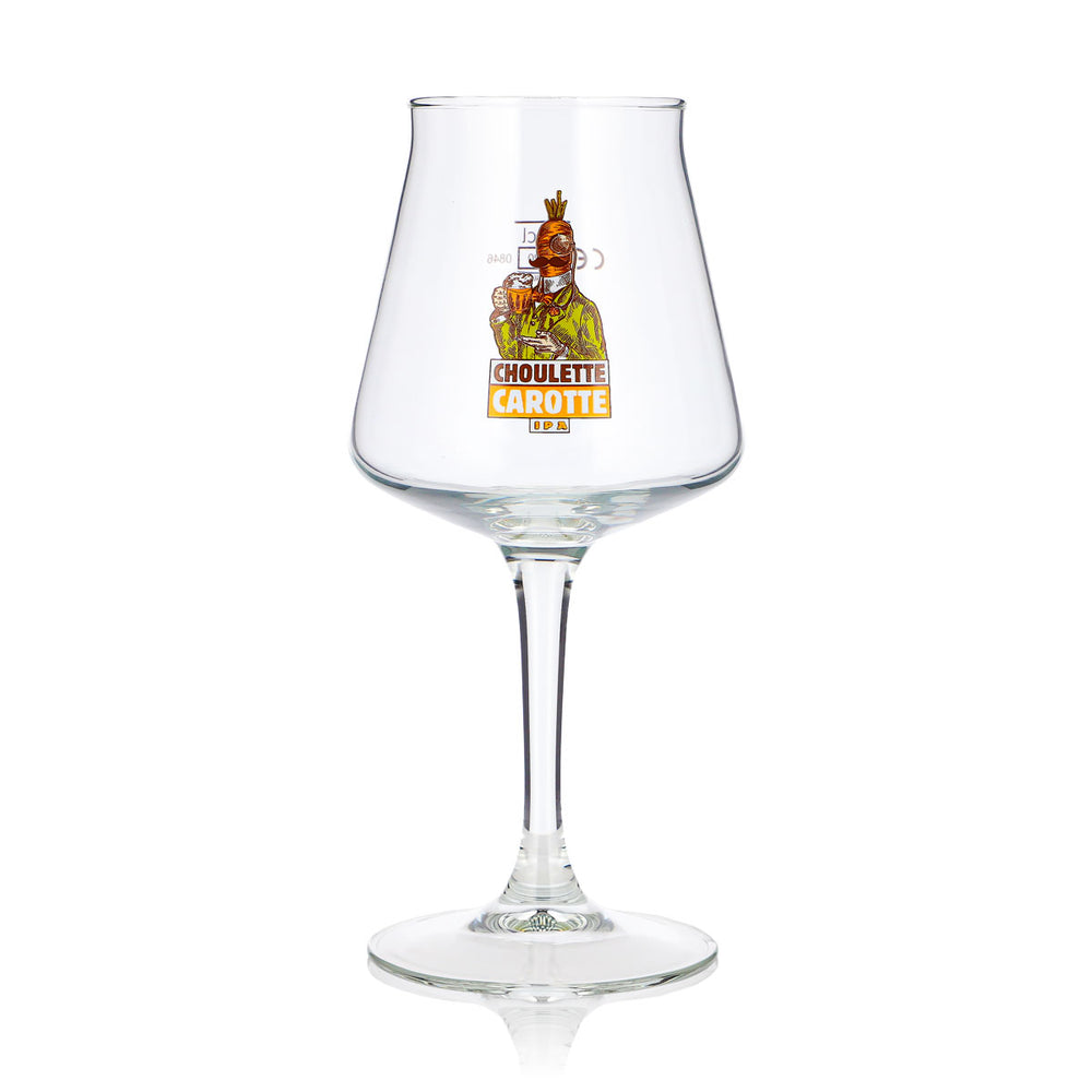 La Choulette Bier Glas 0,25l Tulpe Choulette Carotte Tasting Glas Bierglas