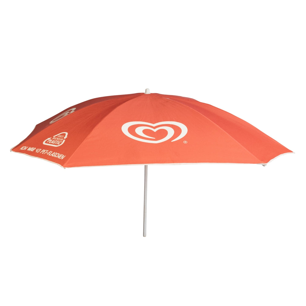 Langnese Sonnenschirm Ø175cm Gebraucht Outdoor Gastronomie Garten Biergarten