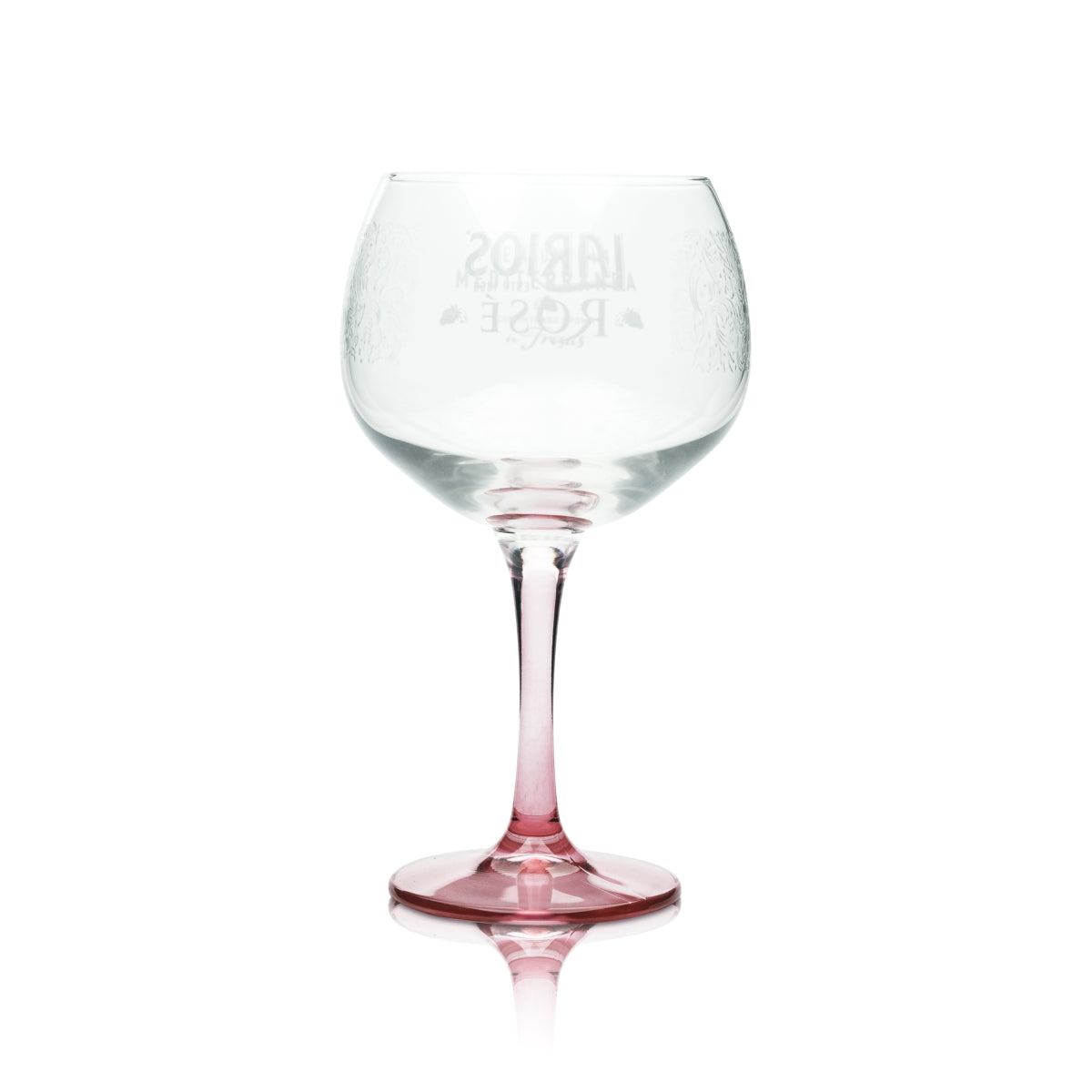Larios Rose Gin Glas 0,4l Ballonglas Rosa Cocktail Gläser Copa Longdrink Tonic – Ansicht 2