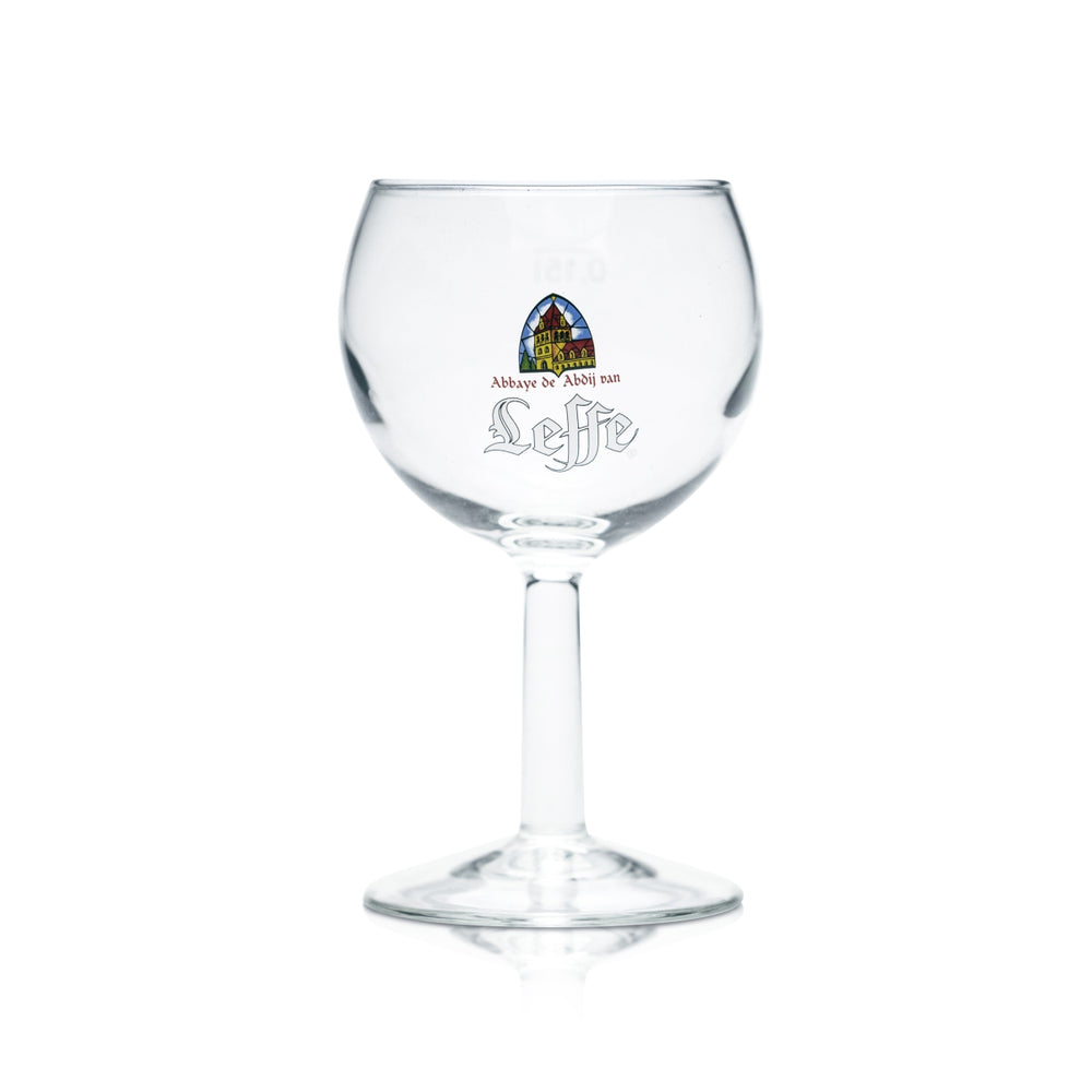 Leffe Bier Glas 0,15l Pokal Tulpe Cup Gläser Beer Calibrated Eiche Gastro Blond