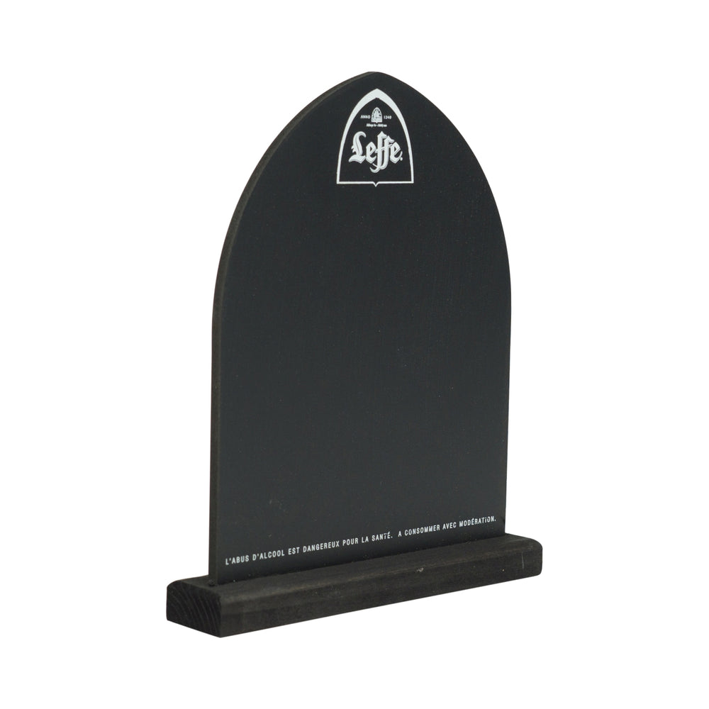 Leffe Bier Kreidetafel Tisch Aufsteller Karten Halter Menu Reserviert Schild Bar