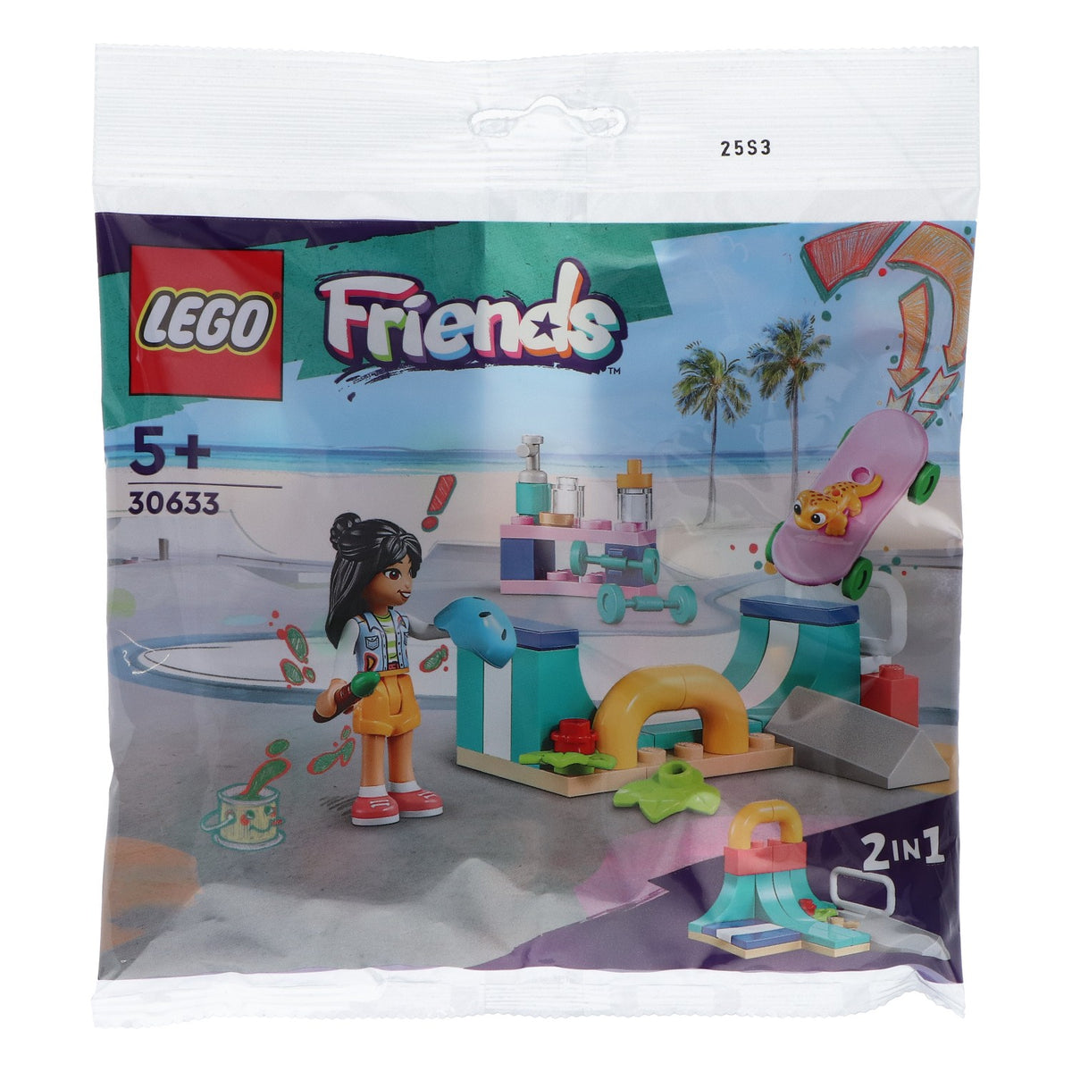 Lego Spielzeug Lego Friends 30633 Skateboardrampe