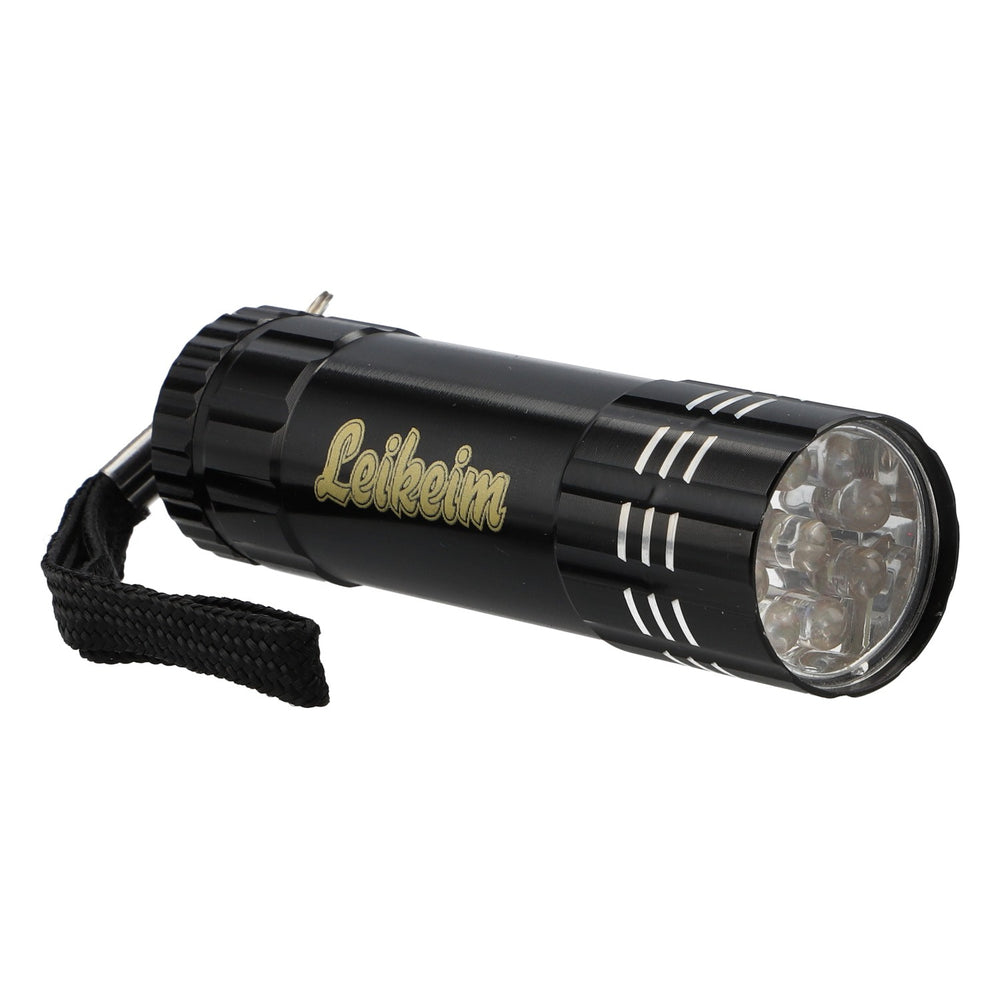 Leikeim Bier Taschenlampe LED schwarz Kunststoff inkl. Batterien AAA Licht