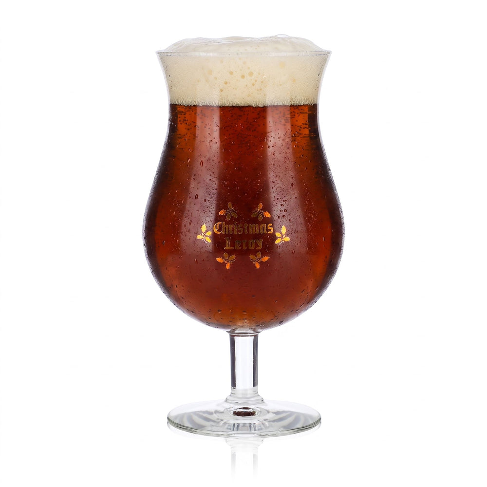Leroy Bier Glas 0,59l Pokal Christmas