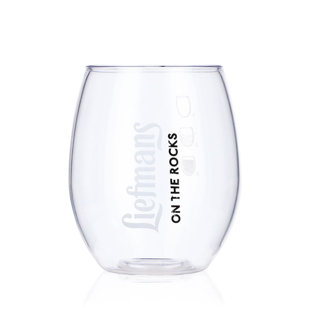 Liefmans Bier Acrylglas Biergläser Kunststoff Becher 0,39l On the Rocks