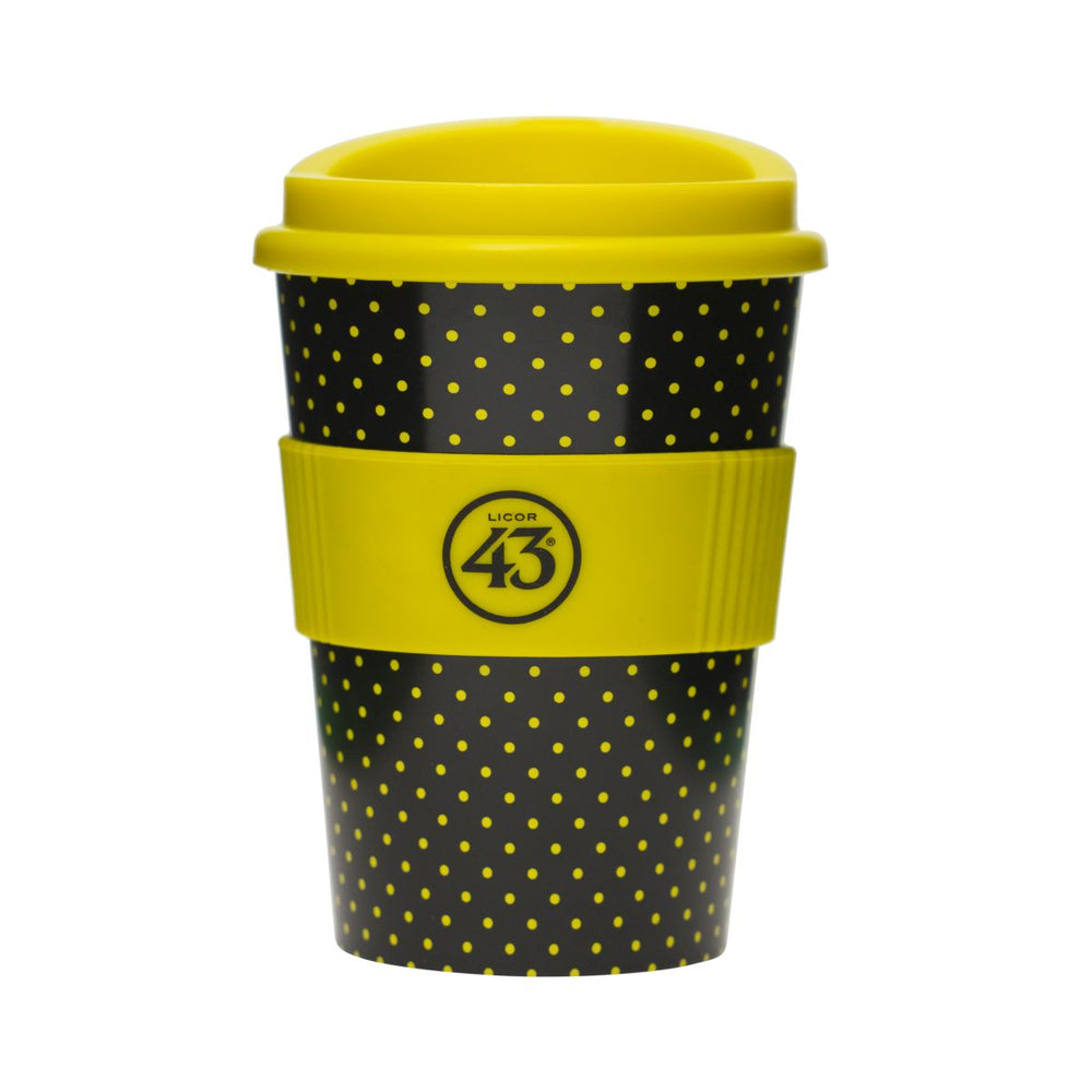 Likör 43 Kaffeebecher Thermobecher Glas 0,36l Togo Becher Tee Heißgetränke Kako