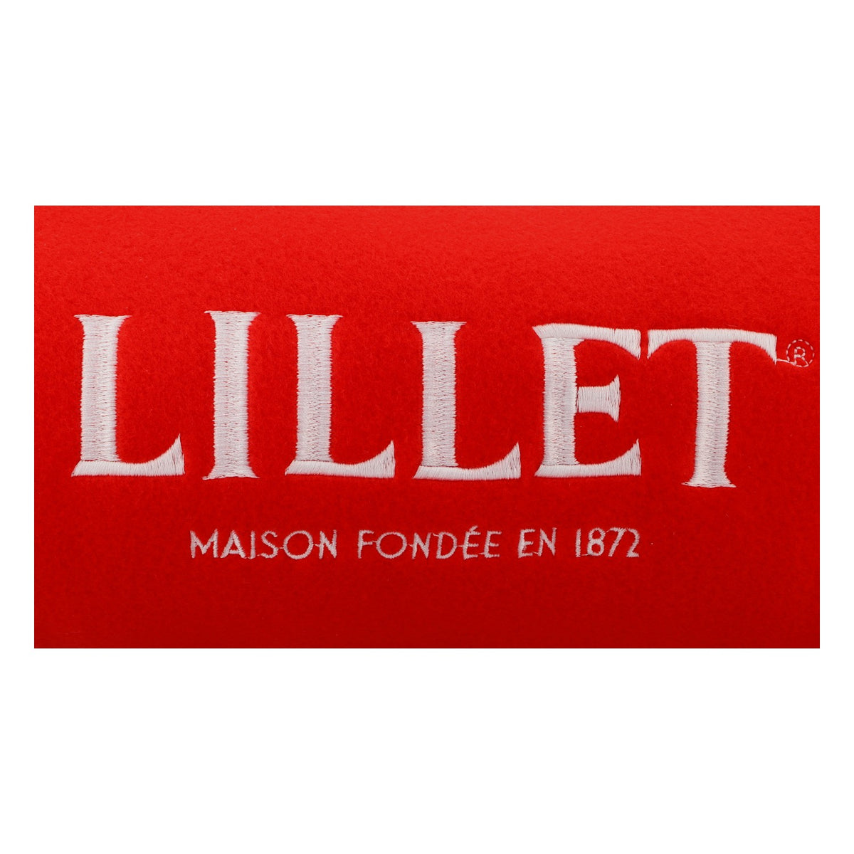 Lillet Aperitif Fleecedecke Kuscheldecke Stranddecke Decke Fließ rot – Ansicht 2