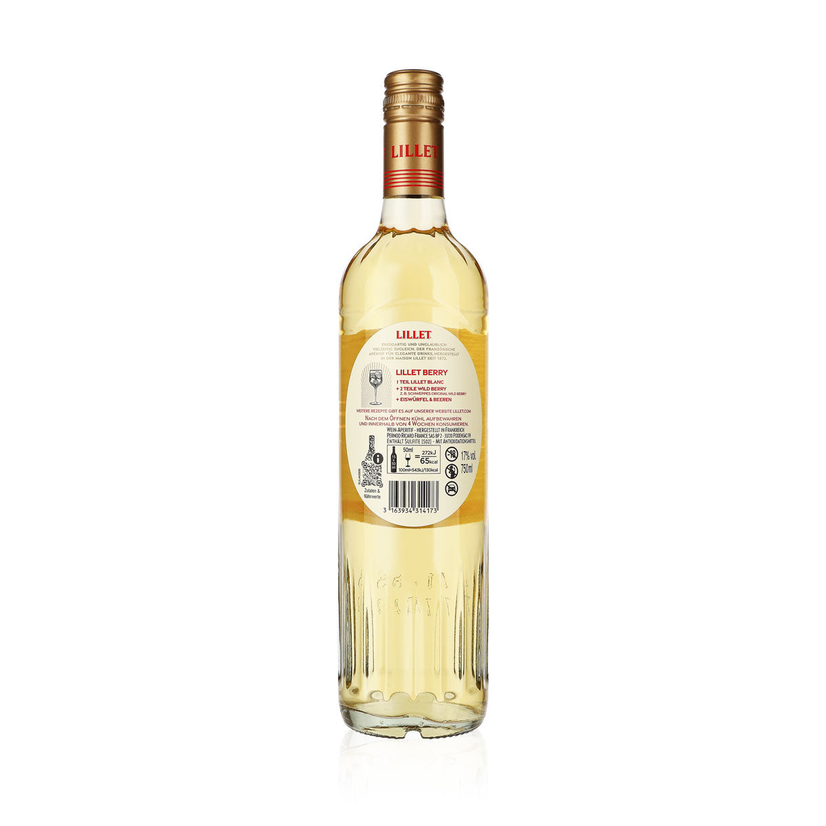 Lillet Blanc 0,75l 17% vol. Flasche – Ansicht 3