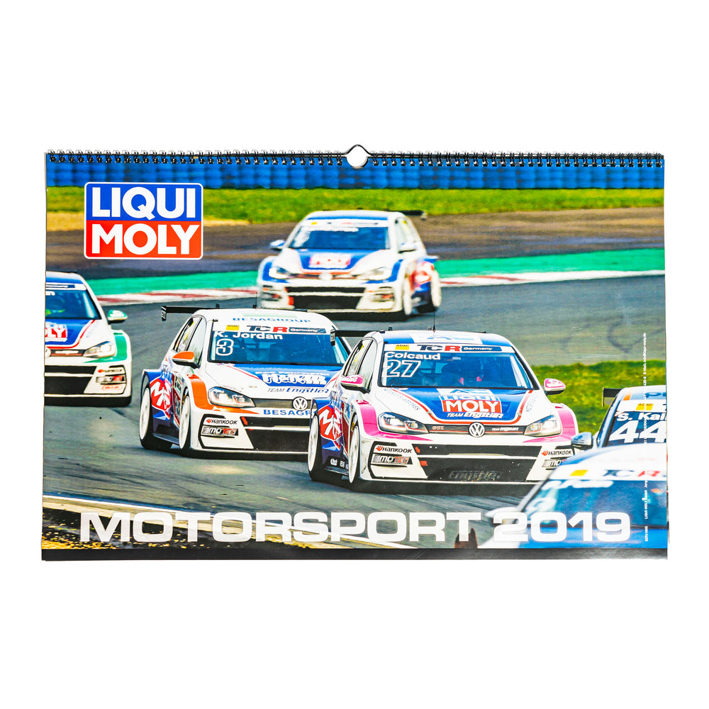 Liqui Moly Kalender 57x37 cm 2019 Formel 1