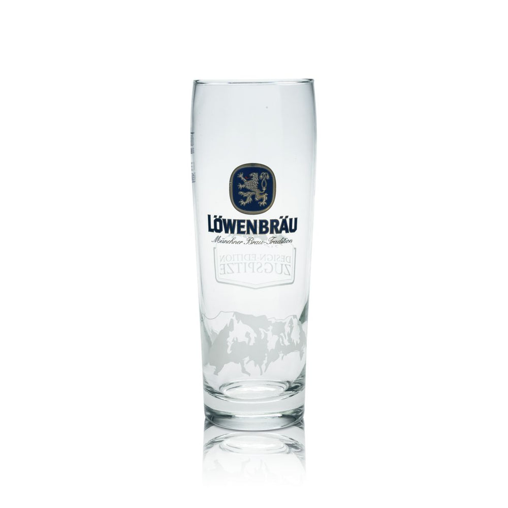 Löwenbräu Sammlerglas Bierglas 0,5l Zugspitze Design Sonderedition Liebhaber