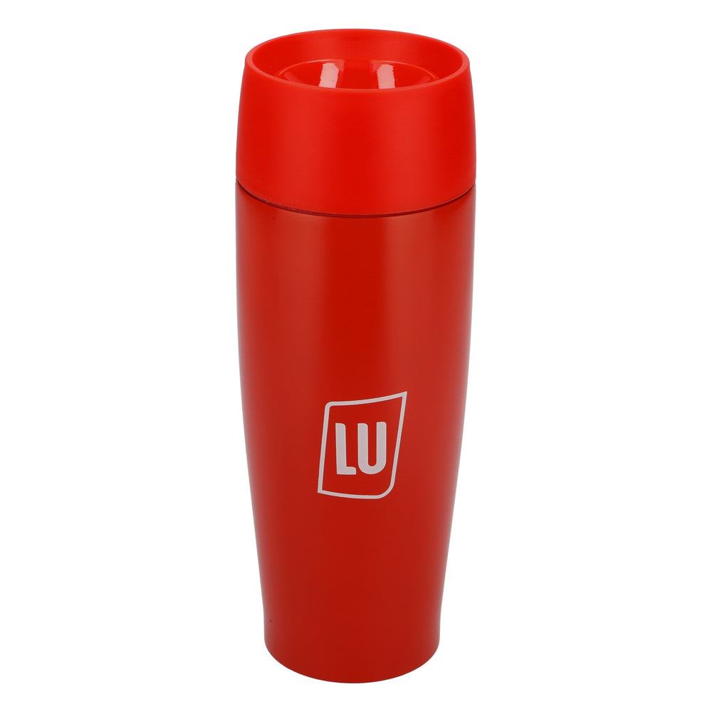 LU Keks Thermoskanne Trinkflasche Freizeitflasche Radsportflasche Aluminium Becher Rot