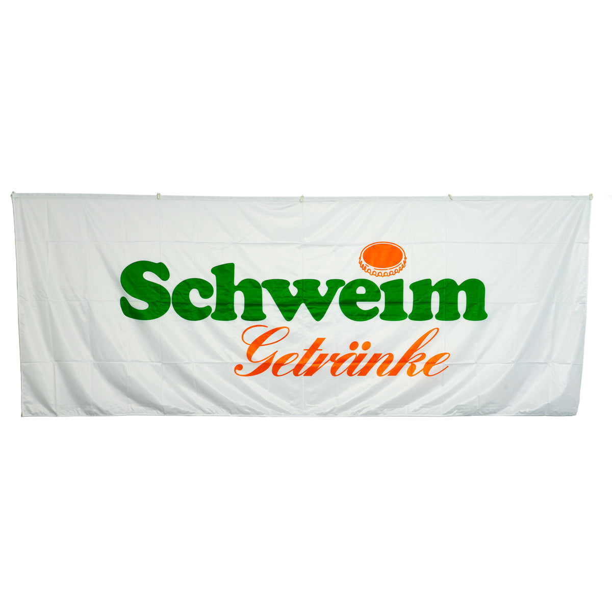 Lübz Bier Glas Banner Polyester Fahne