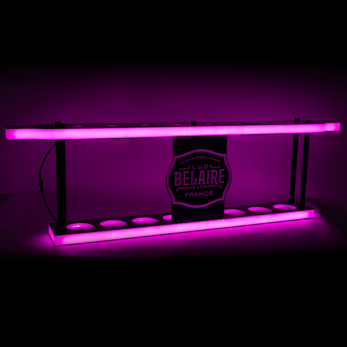 Luc Belaire Glorifier Luminated LED Dual Color 8 Bottles Zweistöckig Dekoration – Ansicht 6