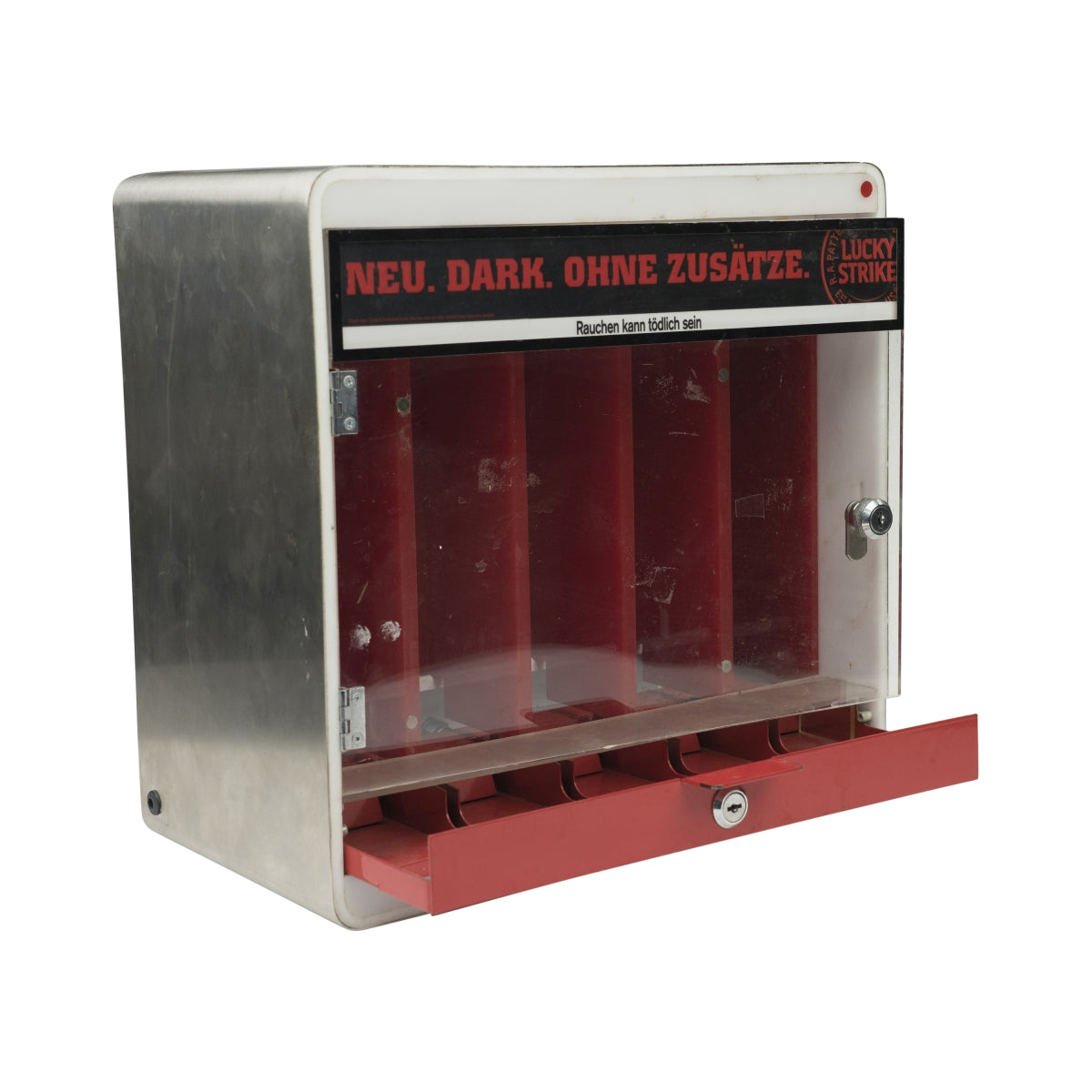 Lucky Strike Zigarettenautomat Barautomat Verkaufskasten Retro Selten Tabak Bar – Ansicht 3