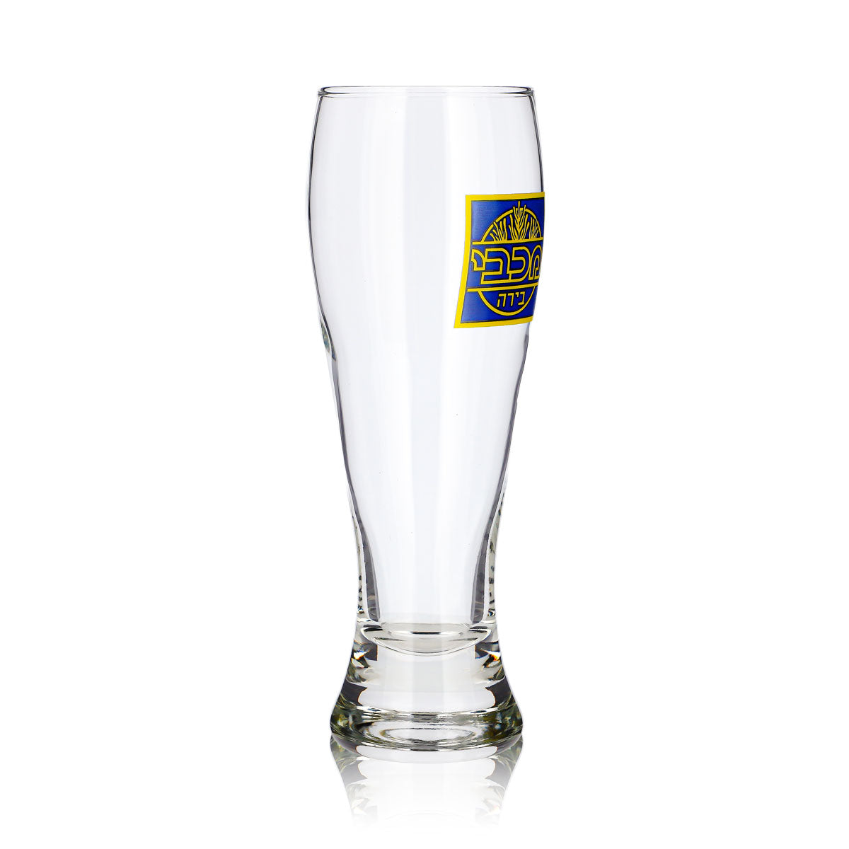 Maccabee Bier Glas 0,4l Pokal hebräisch – Ansicht 3