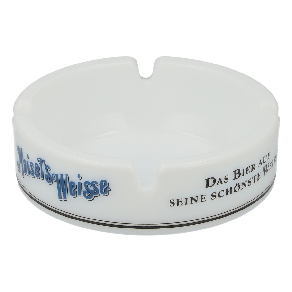 Maisel Weisse Aschenbecher Keramik weiß Original Bier Markenartikel – Ansicht 2