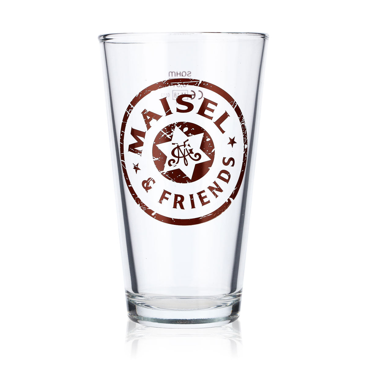 Maisel Weisse Biergläser Glas Willibecher Frankonia 0,3l braun satiniert – Ansicht 2