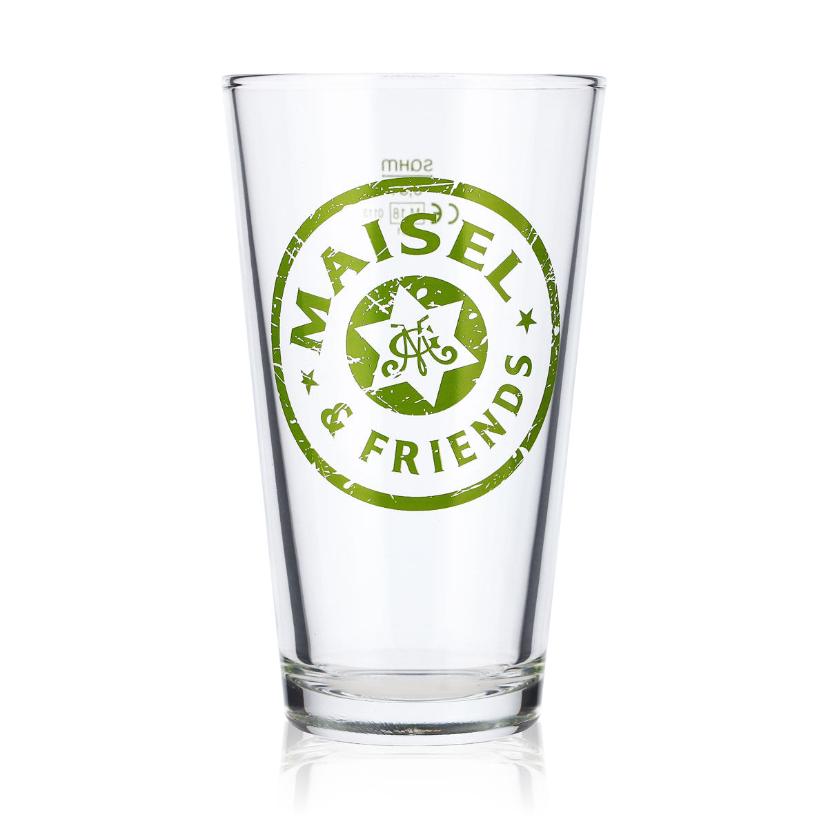 Maisel Weisse Biergläser Glas Willibecher Frankonia 0,3l weiß satiniert – Ansicht 2