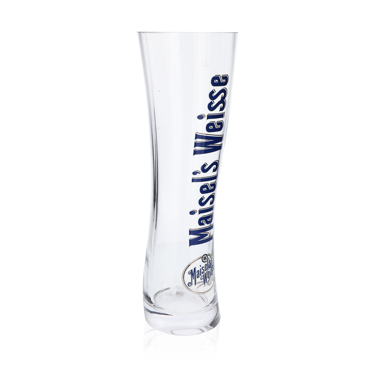 Maisels Weisse Bier XXL 3L Glas / Gläser Weissbierglas Designglas – Ansicht 2