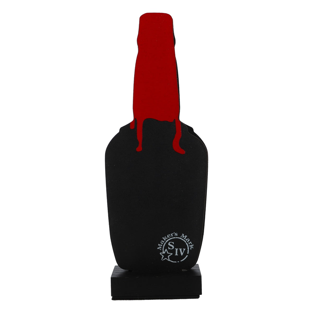 Makers Mark Whisky Tischaufsteller Kartenhalter Bierflaschenform
