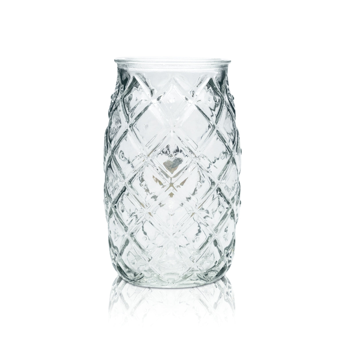 Malibu Glas Ananas 0,4l Longdrinkglas Cocktailglas Aperitif Kontur Becher Gläser – Ansicht 2