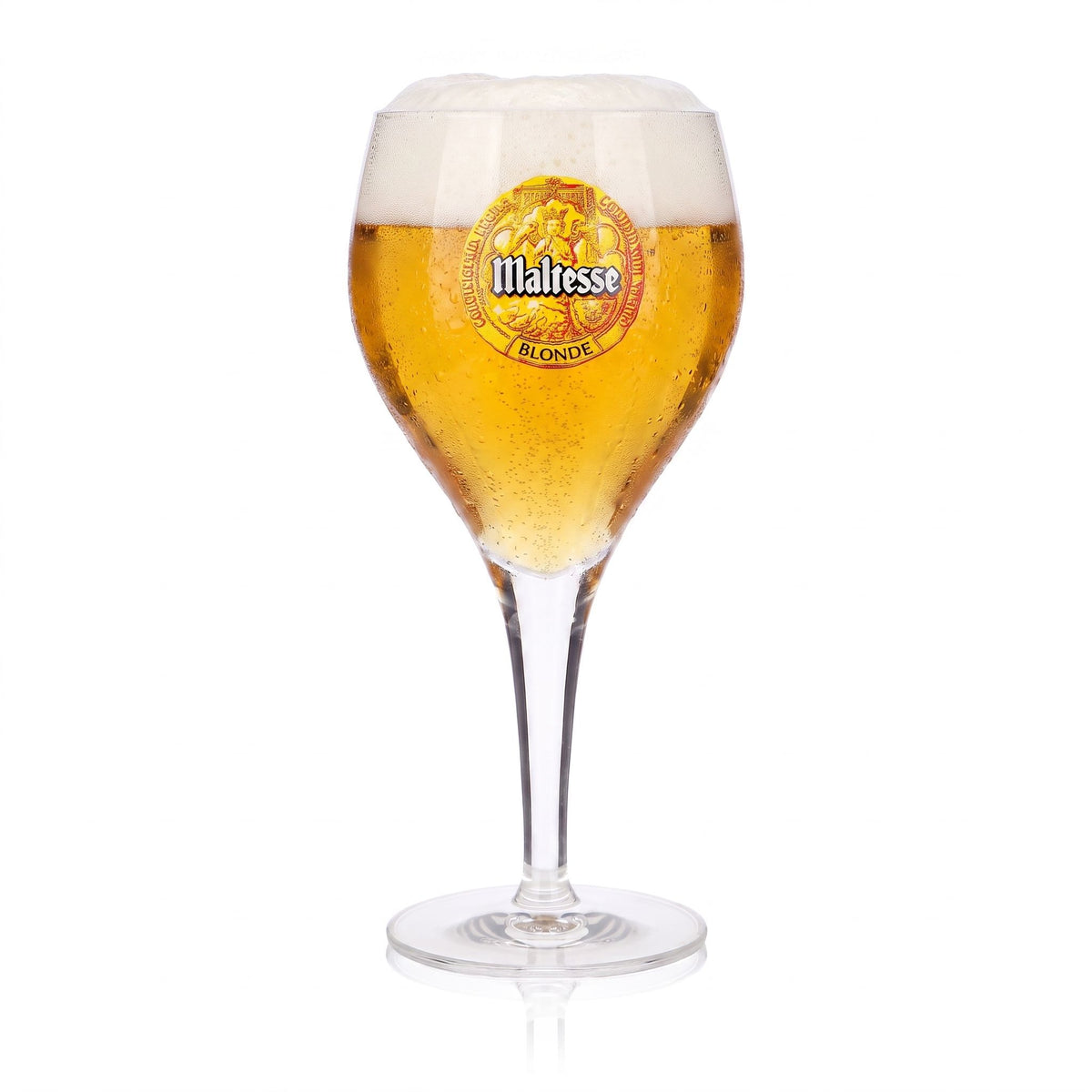 Maltesse Bier Glas 0,25l Pokal Blonde