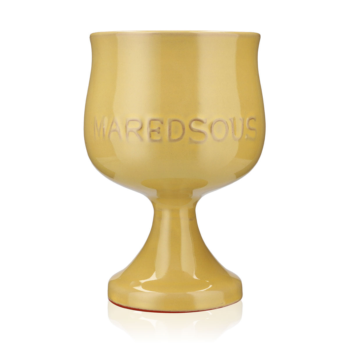 Maredsous Bier Glas Biergläser Keramikbecher Schale 0,57l Kelch Keramik