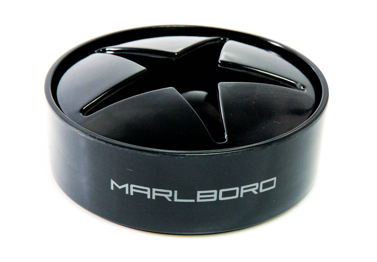 Marlboro Zigaretten Aschenbecher Windaschenbecher Stern Metal/Melamin