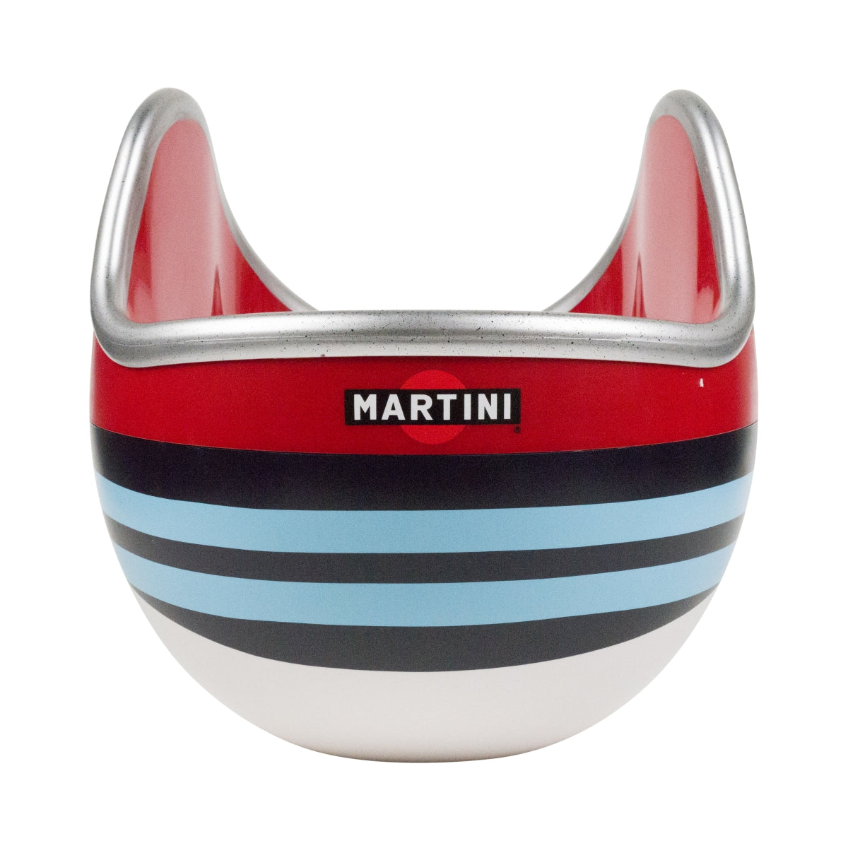 Martini Aperitif Flaschenkühler Eiswürfelbehälter Racing Helmet ice Bucket