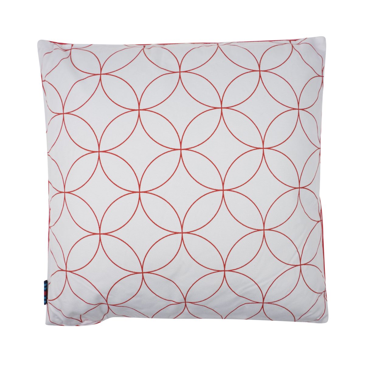 Martini Kissen 40x40cm Wendekissen Rot Weiß Deko Zierde Sofa Lounge Outdoor – Ansicht 2