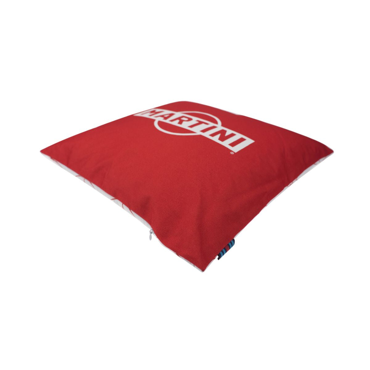 Martini Kissen 40x40cm Wendekissen Rot Weiß Deko Zierde Sofa Lounge Outdoor – Ansicht 3