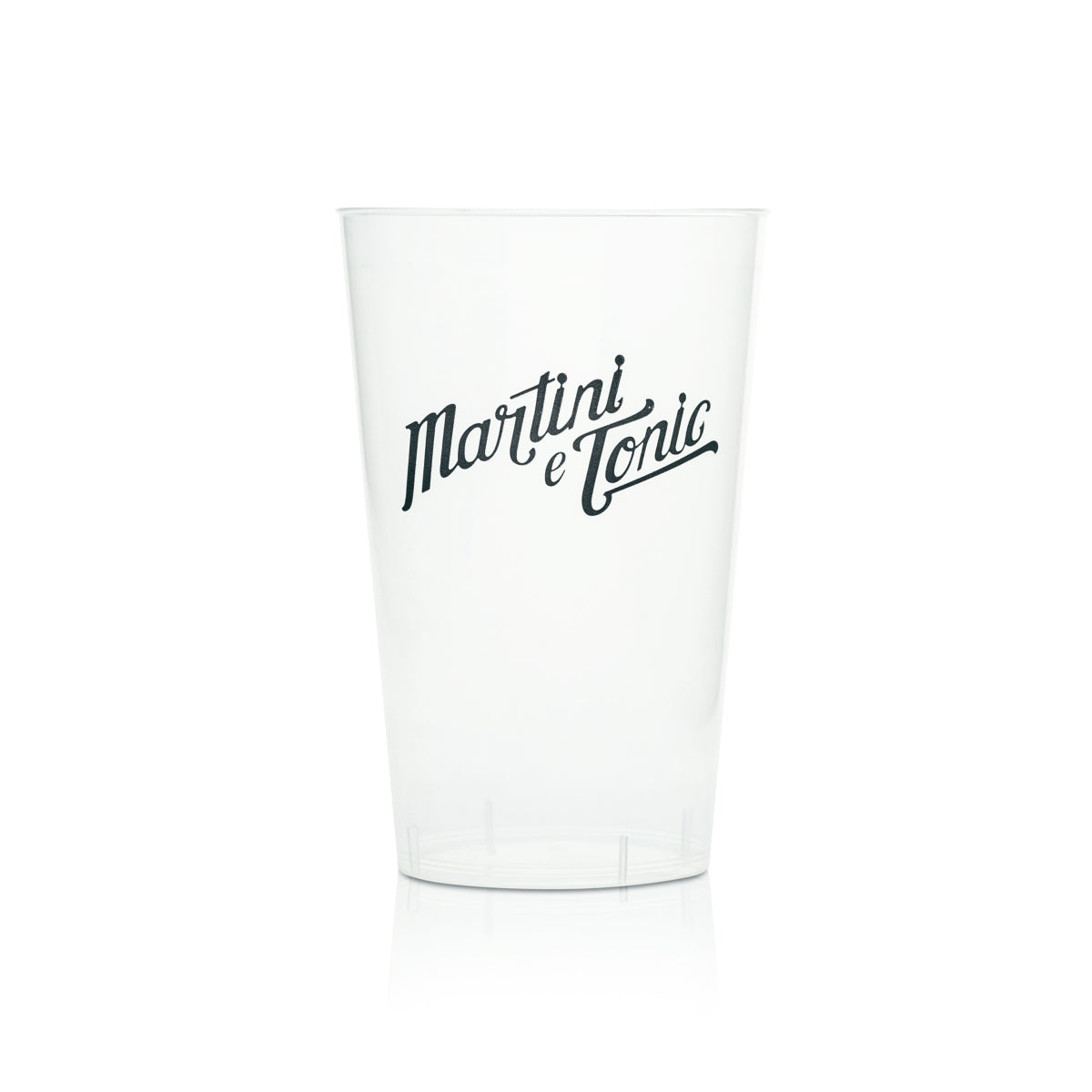 Martini Kunststoff Becher Glas 0,3l Mehrweg Longdrink Tonic Cocktail Gläser Bar – Ansicht 2