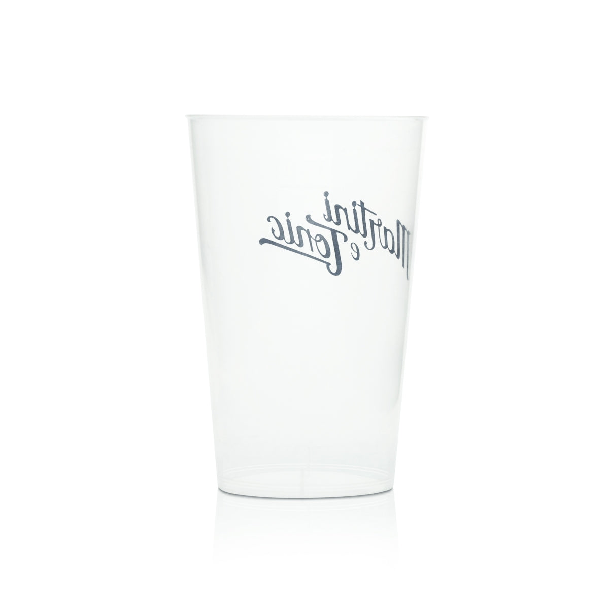 Martini Kunststoff Becher Glas 0,3l Mehrweg Longdrink Tonic Cocktail Gläser Bar – Ansicht 3