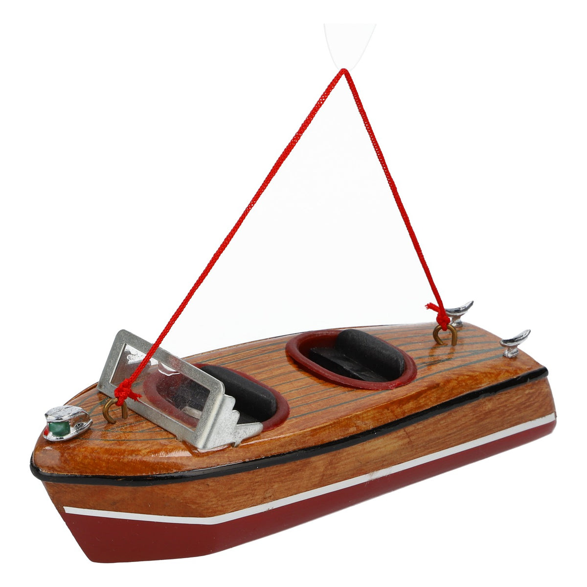 Martini Wermuth Echtholz Modell Boot Riva Boat Deko Schiff