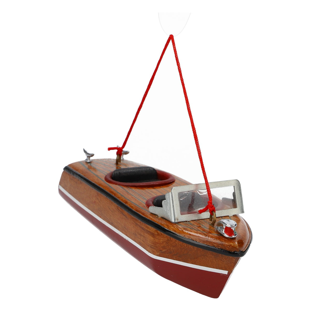 Martini Wermuth Echtholz Modell Boot Riva Boat Deko Schiff – Ansicht 4