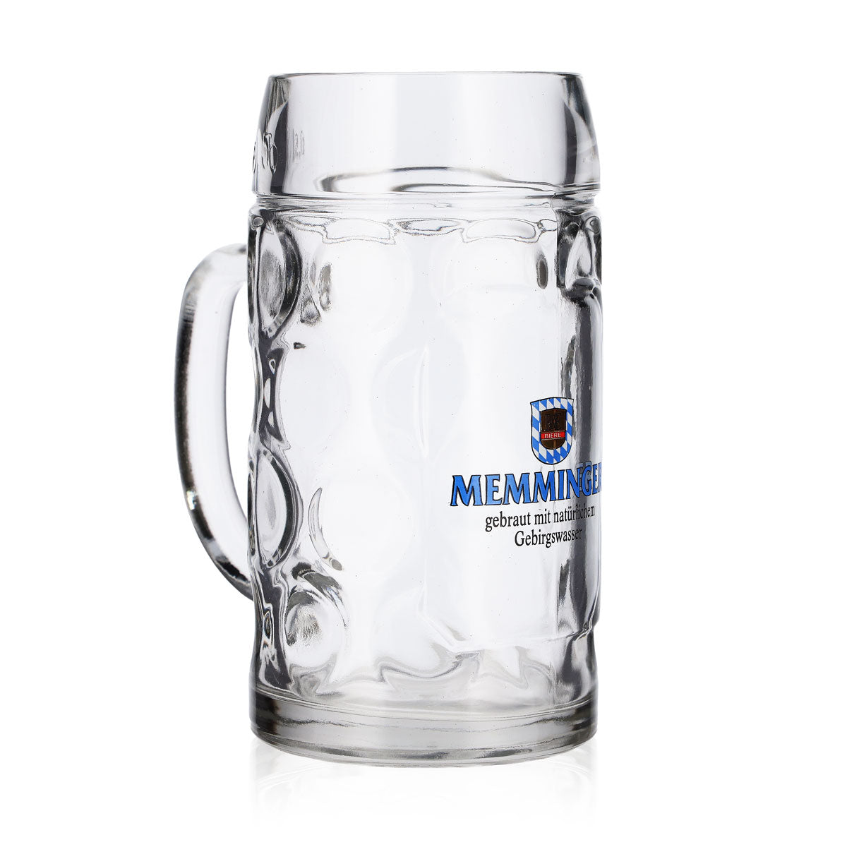 Memminger Bier Glas 0,5l Krug – Ansicht 2