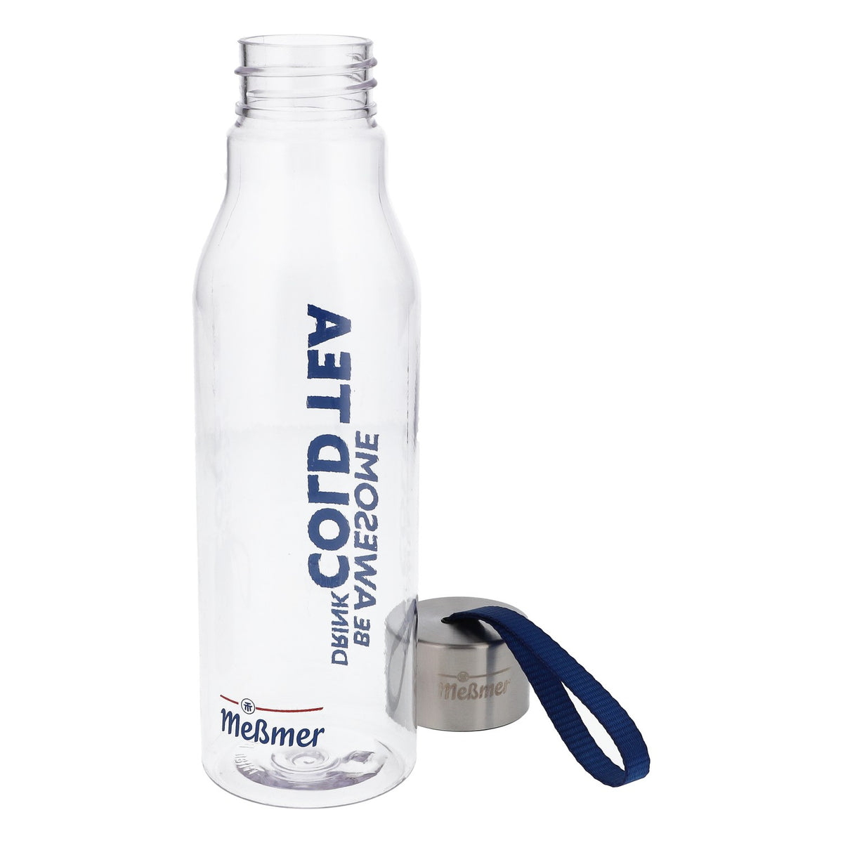 Meßmer Tee Trinkflasche mit Schlaufe Silberner Deckel Awesome drink cold tea – Ansicht 3