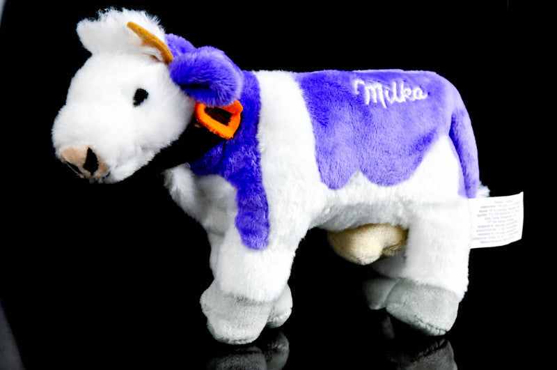 Milka Schokolade Stofftier Werbetier Milkakuh Stoffkuh 24cm