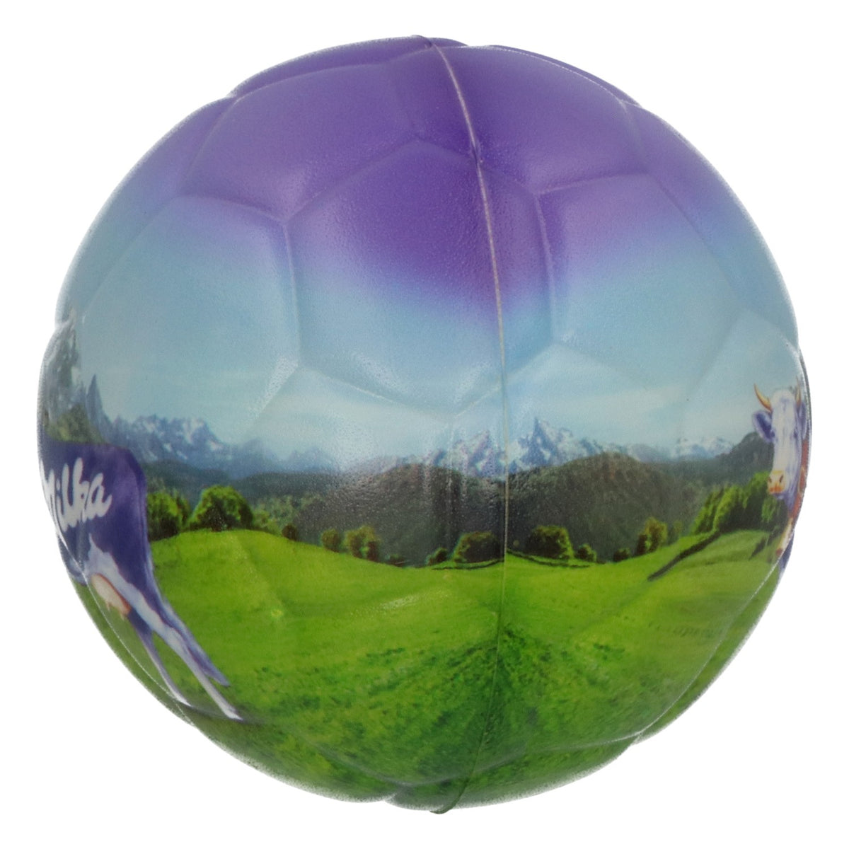 Milka Süßigkeiten Antistressball Milka Kuh Schwarz-Weiß – Ansicht 2