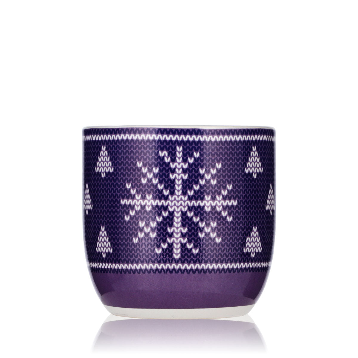 Milka Süßigkeiten Glas 0,34l Tasse Weihnachtstasse Keramik
