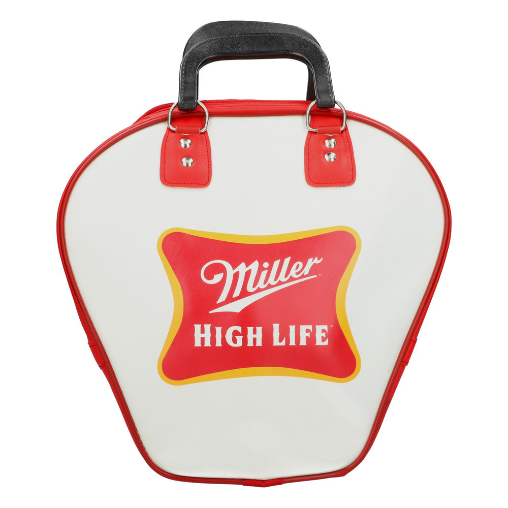 Miller Bier Tasche Bowling Bag für 1 Ball/Kugel mit Ball Einsatz Tragegriffe rot